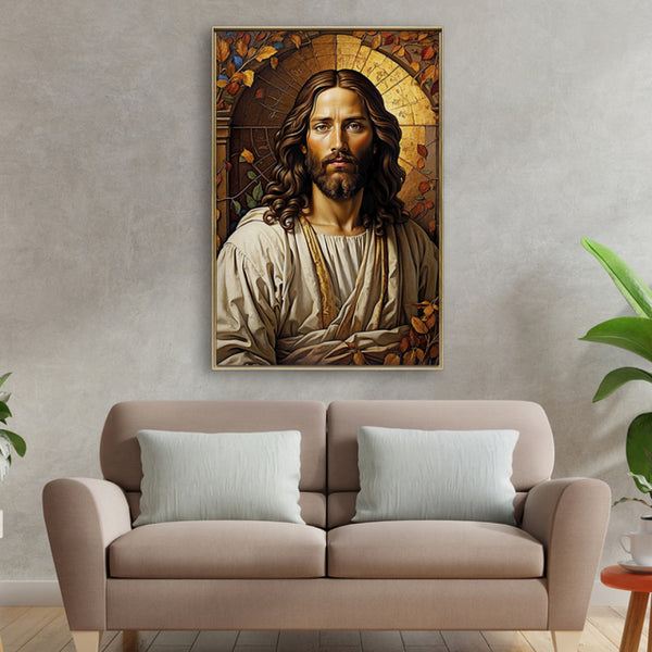 Quadro Decorativo Jesus, A face divina