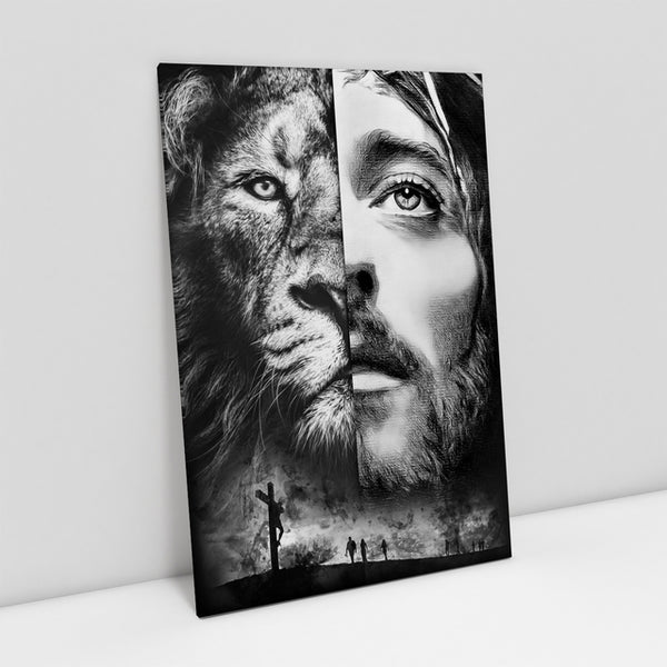 Quadro Decorativo Jesus Cristo O Leão de Judá